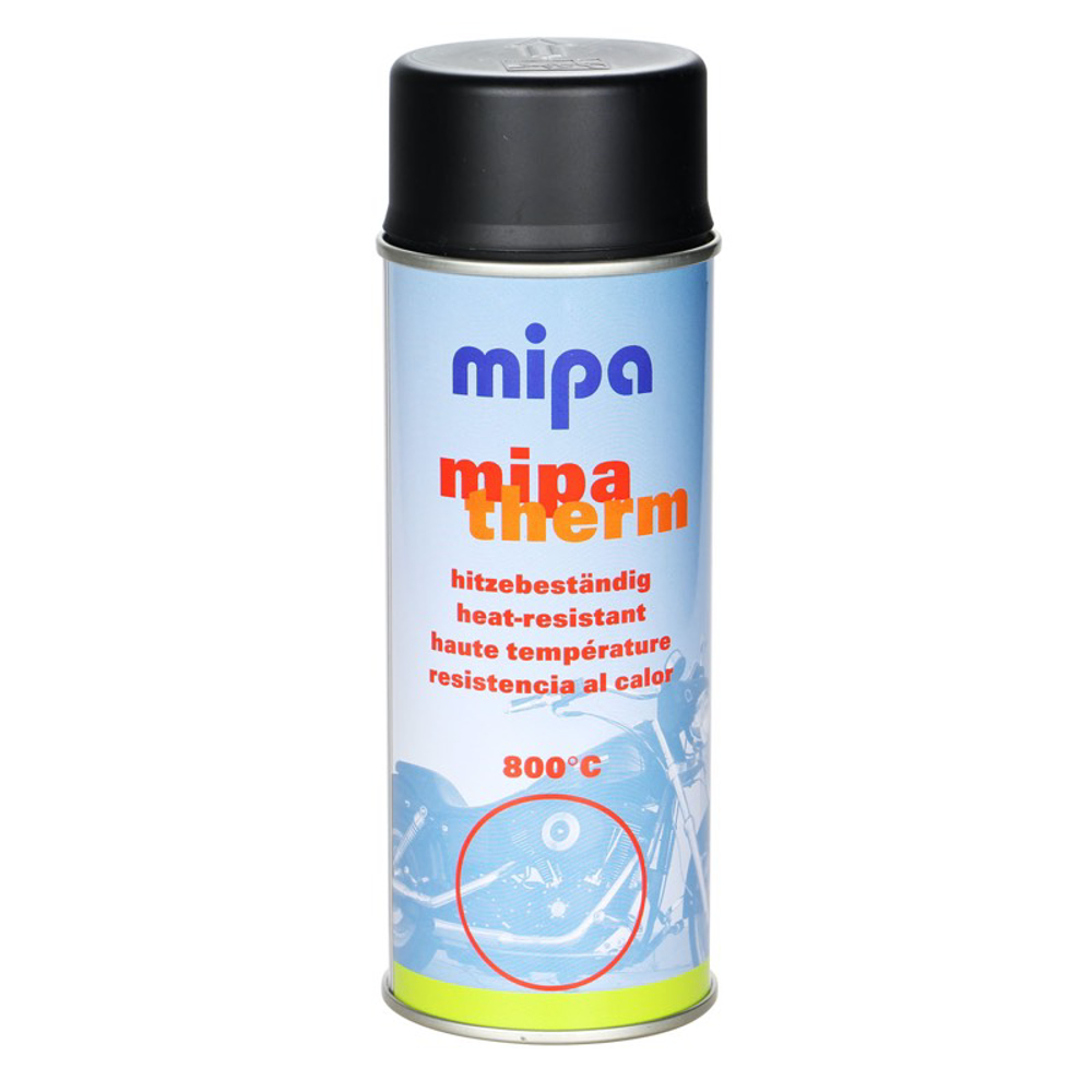 Mipa Mipatherm 800°C Spray, Svart