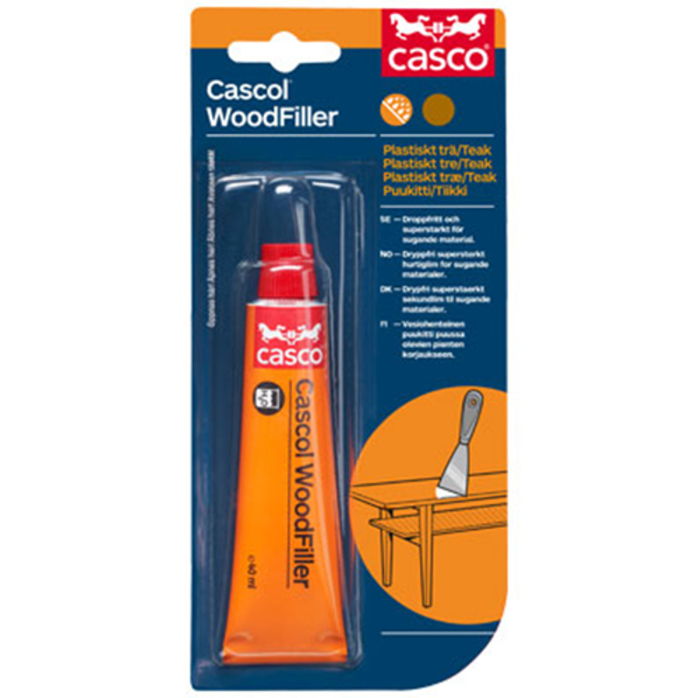 Cascol WoodFiller, Plastisk tre farge natur