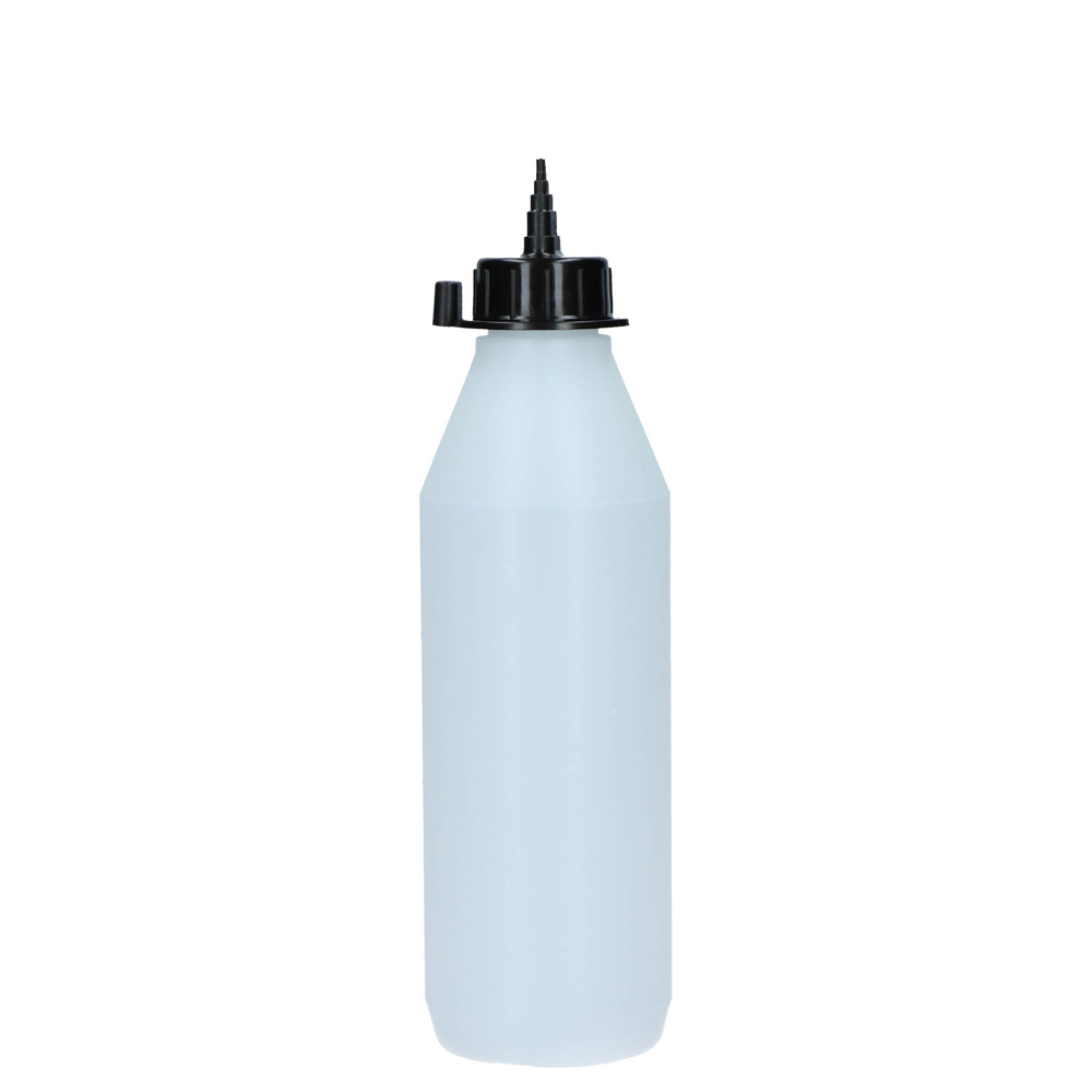Plastflaske 500ml, inkl. spisskapsel