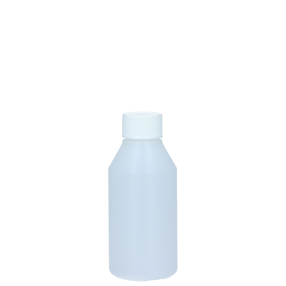 Plastflaske 100ml, ø22mm hals
