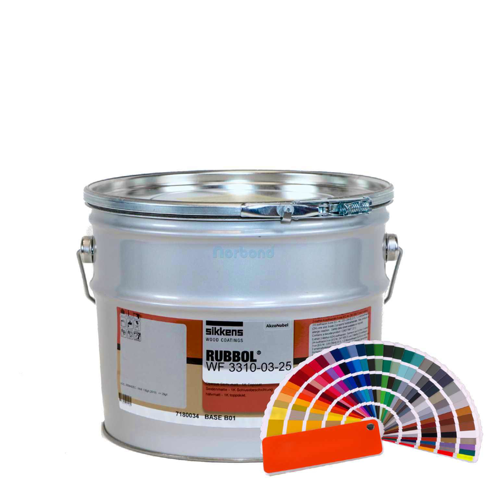 Rubbol WF 3310-03-25 utvendig maling i valgfri farge, glans 25