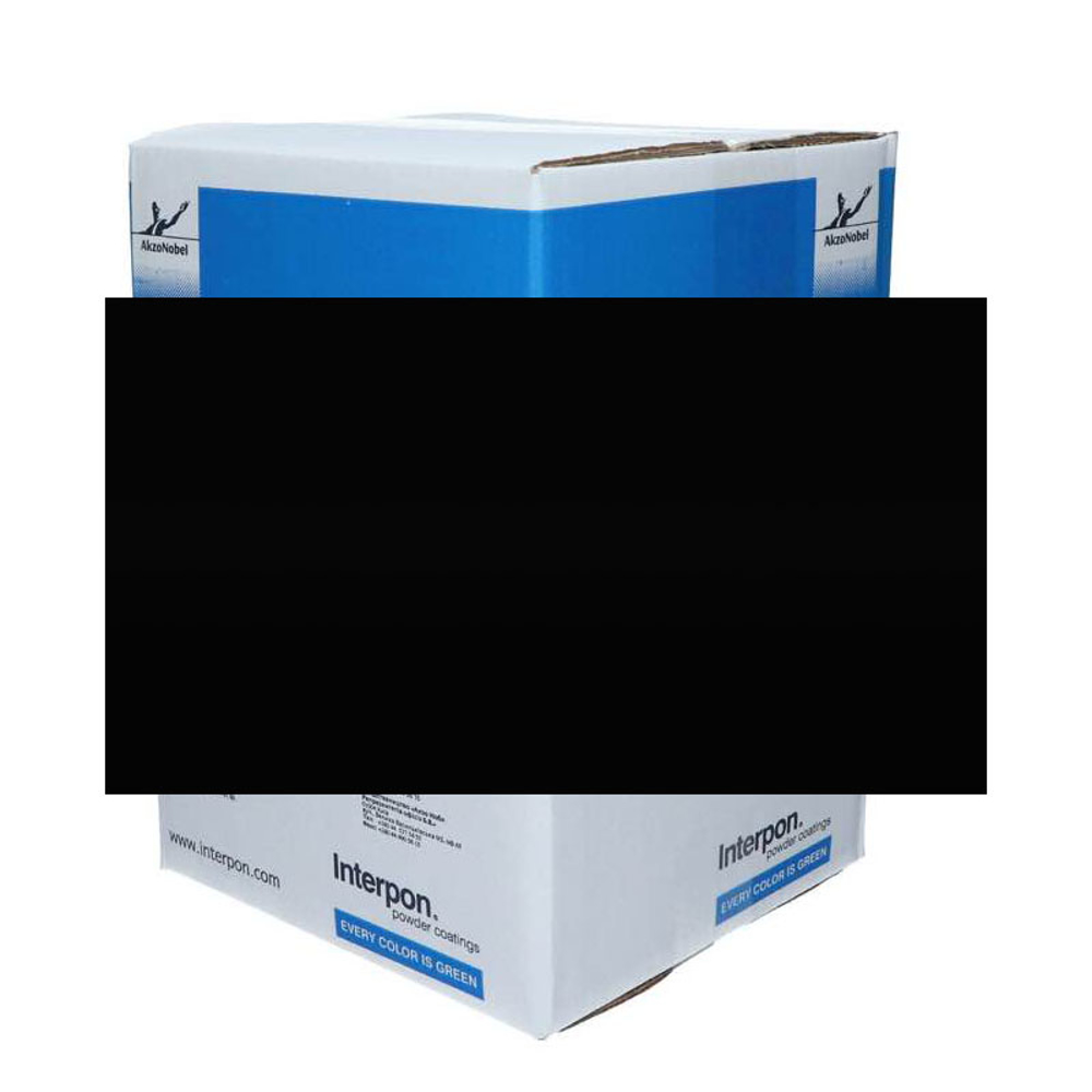 Electrolux Svart Blank, Interpon 700 AF epoxy-polyester pulverlakk
