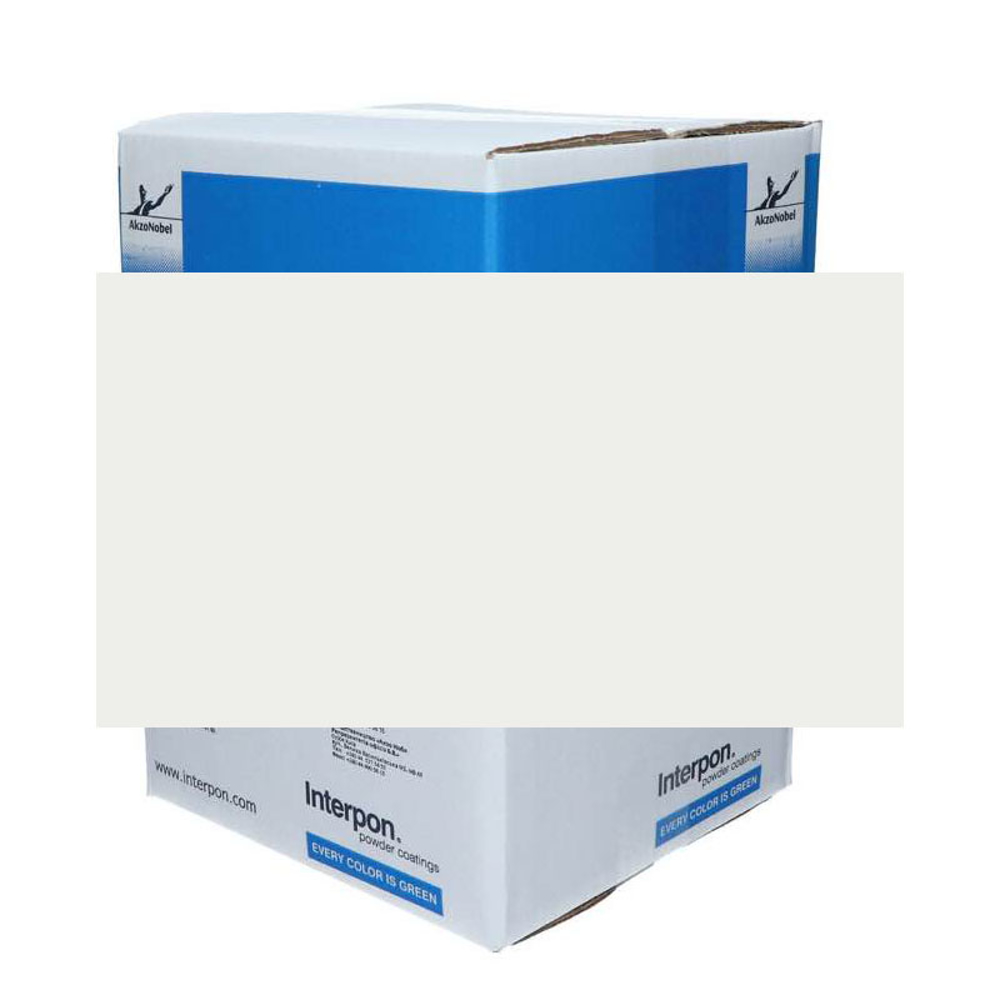 NCS S0500-N blank, Interpon D1036 polyester pulverlakk