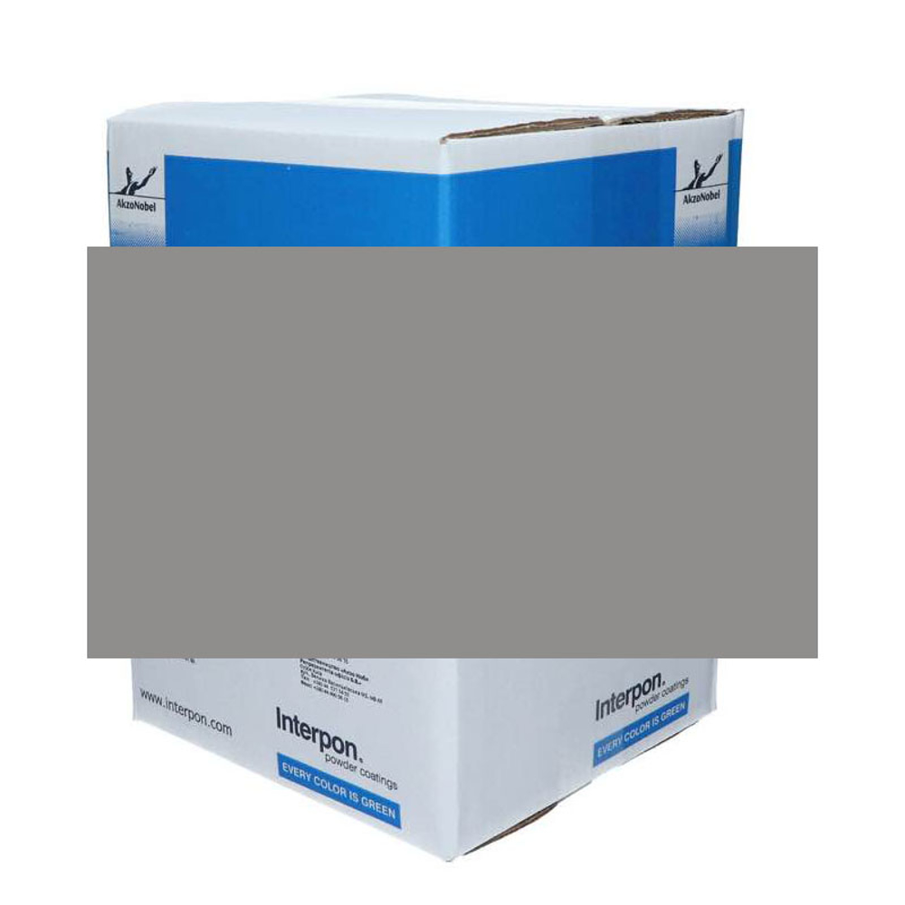 NCS S4500-N blank, Interpon D1036 polyester pulverlakk