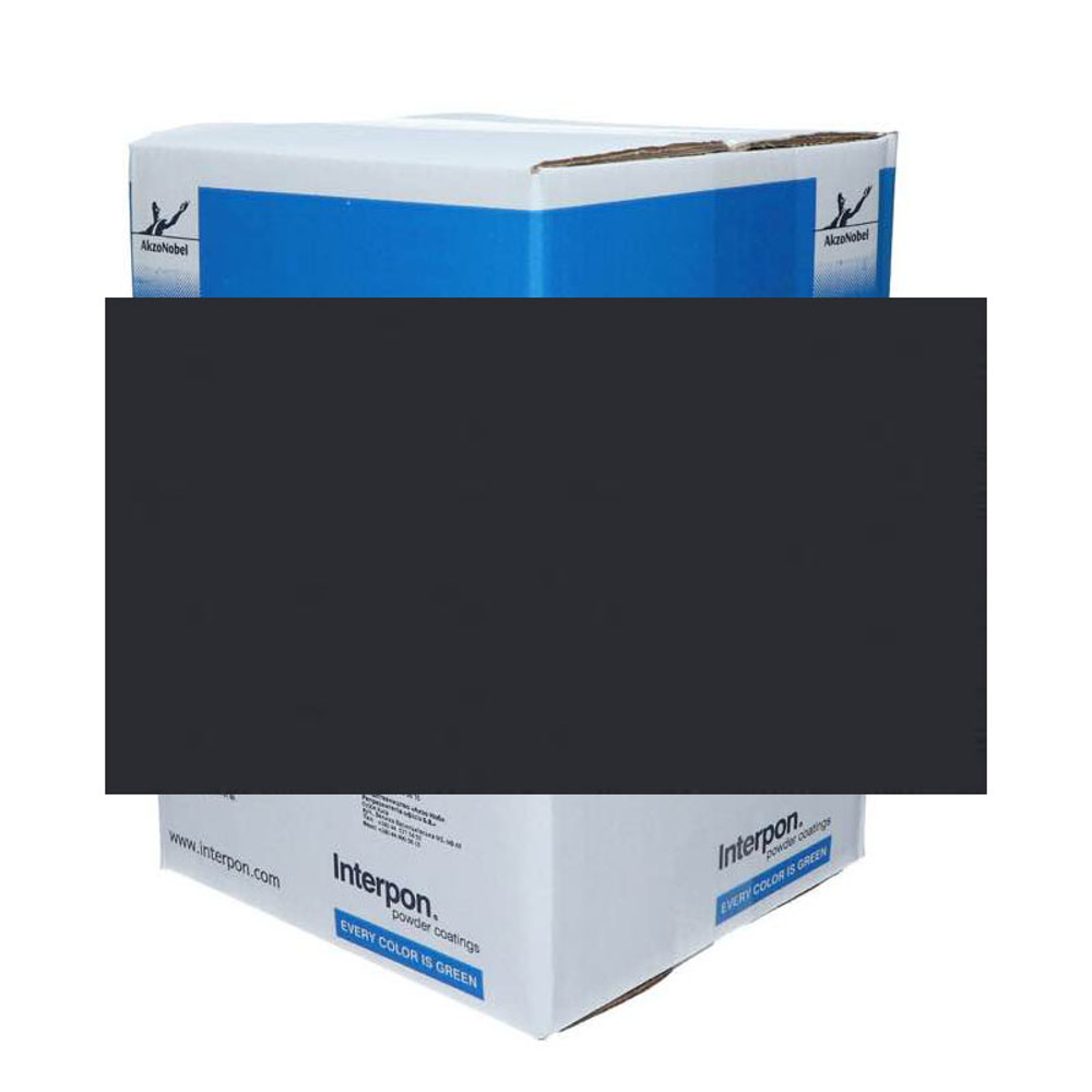 NCS S8000-N blank, Interpon D1036 polyester pulverlakk