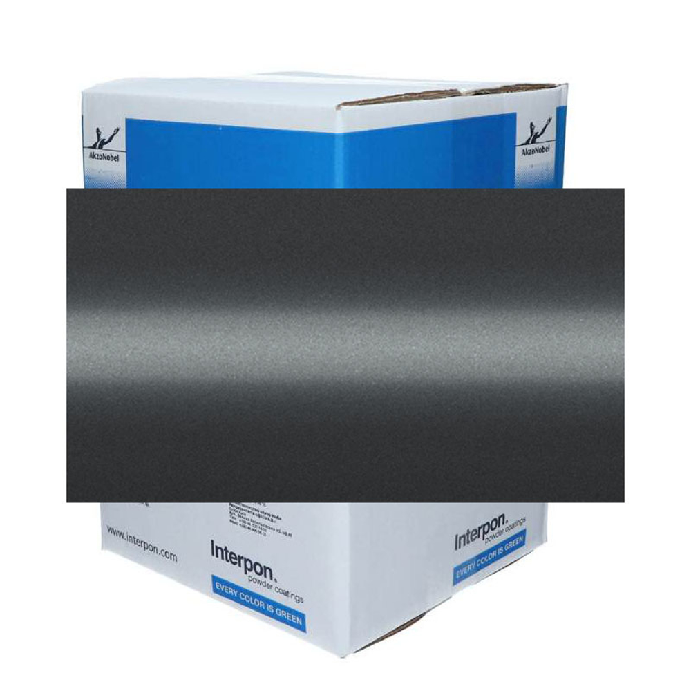 Steel Blue Platinum, Interpon D2525 Anodic Matt polyester