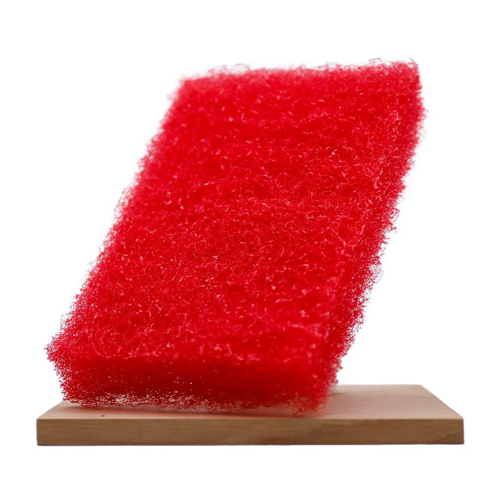 Scrubby Rød vaske-/pussepad for Rubio Monocoat