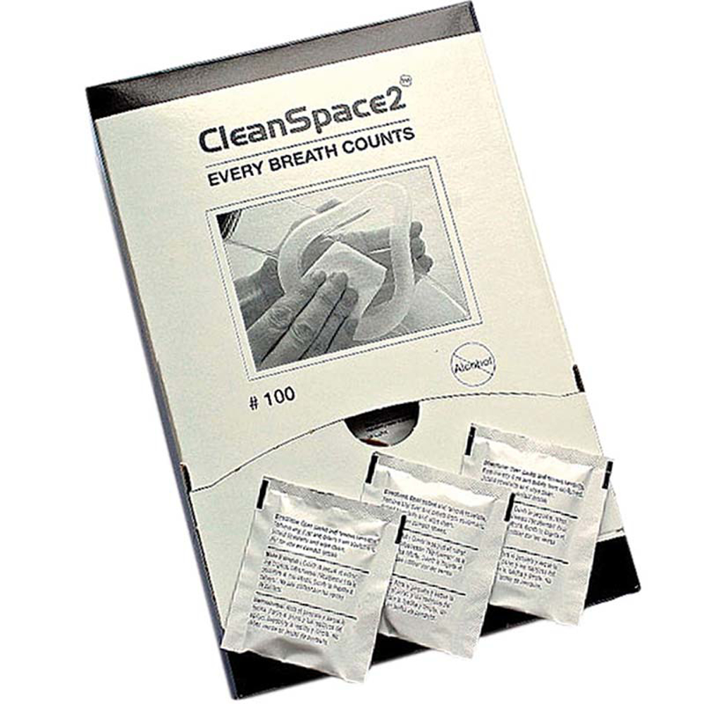 CleanSpace Våtservietter for rengjøring av maske